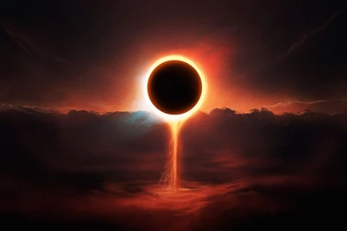 1600x900 Black Sun Wallpapers