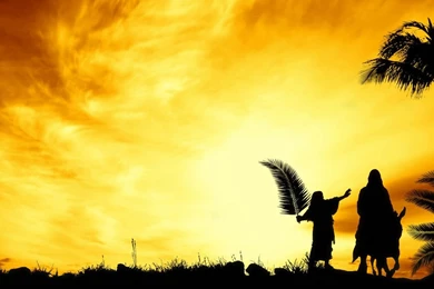 The Easter Story, Backgrounds For Worship