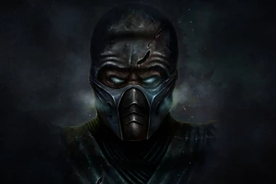 Download Wallpapers 1600x900 Mortal Kombat, Ninja, Mask, Sub zero ...