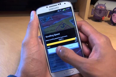 How To Set Scrolling Wallpapers On Samsung Galaxy S4 IV   YouTube