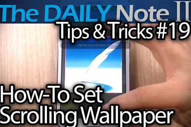 Samsung Galaxy Note 2 Tips & Tricks (Episode 19: Two Ways To Get ...