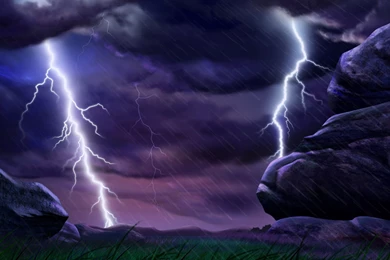 Desktop Wallpapers · Gallery · 3D Art · Lightning