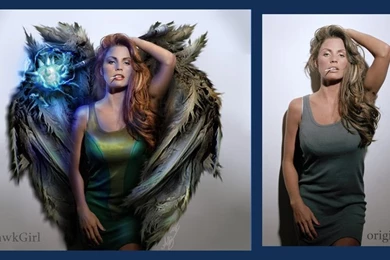 Hawk Girl Comparison By ReddEra On DeviantArt