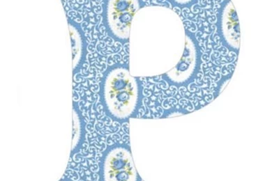 P Fancy Font Wallpapers Letter