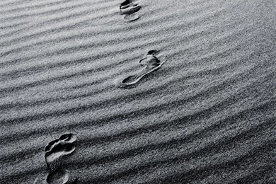 Black And White Sand Dune Prints Wallpapers