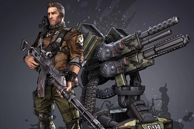 Soldier Axton In Borderlands 2 HD Wide Wallpapers   2560x1600 ...