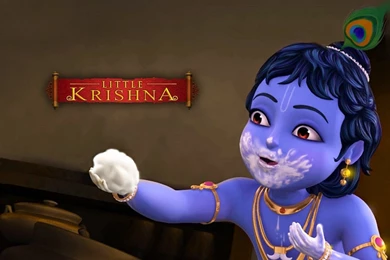Disney HD Wallpapers: Disney Cartoon Little Krishna HD Wallpapers