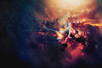 Jinx ~ League Of Legends   Wallpapers By Aynoe On DeviantArt