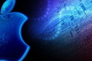 Apple Logo Neon Light Bright Shadow iPhone 5s Wallpapers Download ...