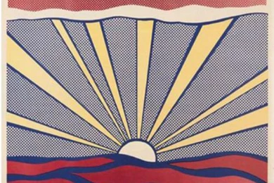 Sunrise   Roy Lichtenstein : TheArtKey.com   Your Key To Visual A