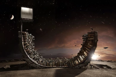 Half Pipe City, Skateboard, Digital art, 2560x1600 HD Wallpapers ...