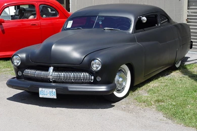 1951 Mercury   Primer Black   Wide Whites   Front Angle   1280x960 ...