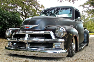 1954 Chevrolet Chevy 3100 Pickup Lowered Low Old School Custom ...