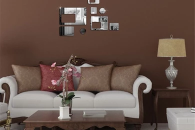 Diy Acrylic Mirror Wall Stickers Direct Creative Jewelry Geometric ...