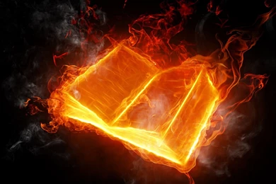 Book Folding Heart Shaped