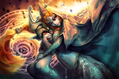 Midna's Hug By Yuqoi On DeviantArt