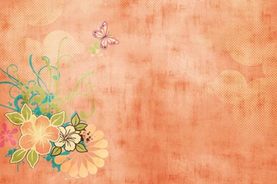 Orange Butterfly Pattern Wallpapers 19728   Backgrounds Patterns ...