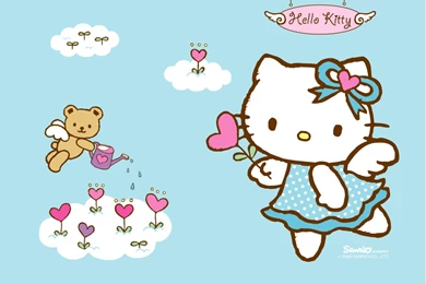 Hello Kitty Spring Wallpapers   Wallpapers Cave