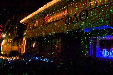 SDSU Phi Delta Theta Light Show   YouTube