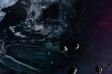 Download Meteors Moving In The Direction Of Earth HD Wallpapers For ...