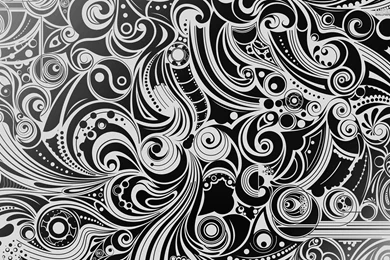 Black And White Swirls : Desktop And Mobile Wallpapers : Wallippo