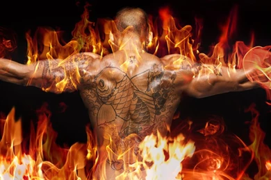 Man On Fire wallpapers By Cesmoj24 On DeviantArt