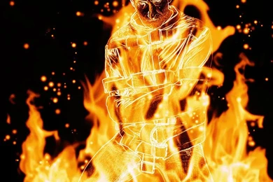 Man On Fire By Pyrlo On DeviantArt