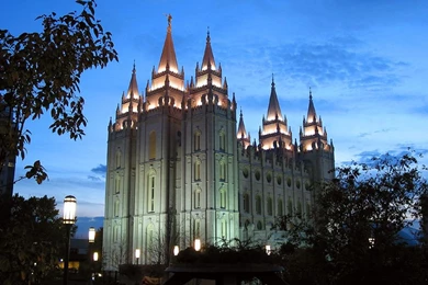 Salt Lake LDS (Mormon) Temple Photographs Page