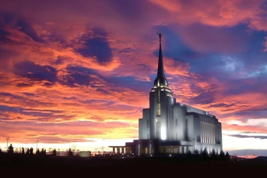 Rexburg Idaho LDS (Mormon) Temple Photographs Page