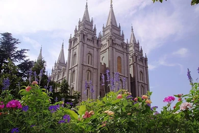 Salt Lake LDS (Mormon) Temple Photograph Download