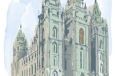 Salt Lake Temple By Montgomeryq On DeviantArt