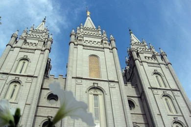 Salt Lake LDS (Mormon) Temple Photograph Download