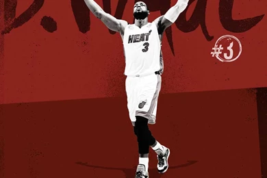 Dwyane Wade — D.Wade Jersey — Miami HEAT — Miami Heat Name Collection