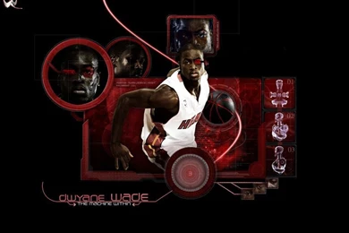 Dwyane Wade Machine Within Wallpapers