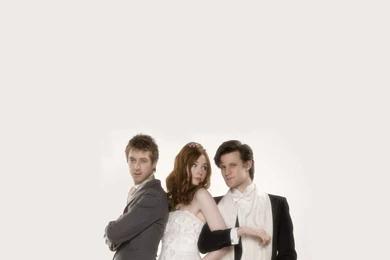 Matt Smith Karen Gillan Amy Pond Eleventh Doctor Doctor Who Rory ...