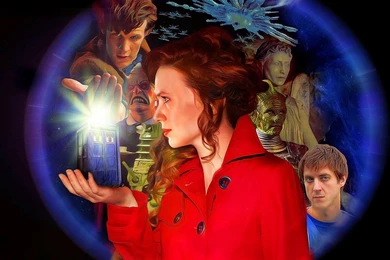 Matt Smith Karen Gillan Amy Pond Eleventh Doctor Doctor Who ...