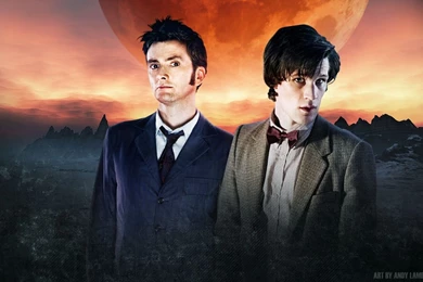 David tennant matt smith eleventh doctor who tenth desktop hd wallpaper doctor who 75654d8a15c330acc5a8c0e46c978c32 large 394603.jpg