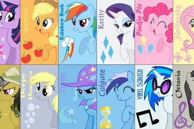 My Little Pony Wallpapers 2 By Eelan92 On DeviantArt