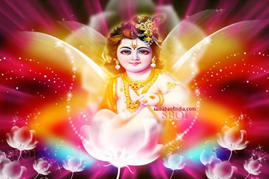 Sai_Baba Themed  krishna_janmasthmi_greeting_cards_sai_baba