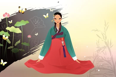 Korean Women Wallpapers 8401   Korean Women Cartoon   Cartoon ...