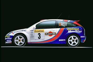 1999 Ford Focus WRC Race Racing Jf Wallpapers