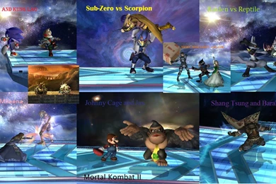 Mortal Kombat 2 Wallpapers SSBB By FoxFalcoFan On DeviantArt