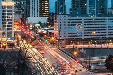 Downtown Atlanta iPhone 4s Wallpapers Download