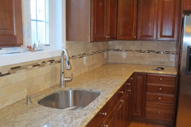 Download Kitchen Backsplash Subway Tile Wallpapers High Definition ...