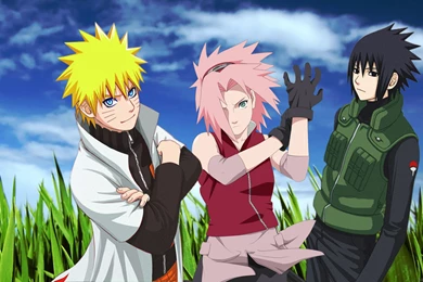 Grass Haruno Sakura Uchiha Sasuke Naruto: Shippuden Uzumaki Naruto ...