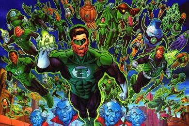Green Lantern Corps Desktop Wallpapers