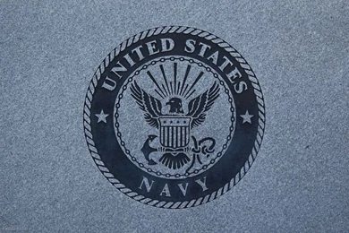 United States Navy Emblem Granite Desktop