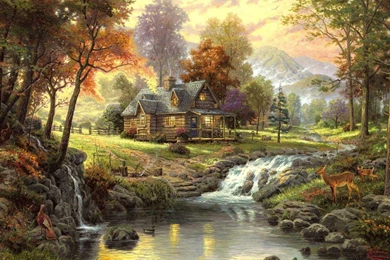 Landscape Painting Wallpapers & Landscape Art Wallpapers