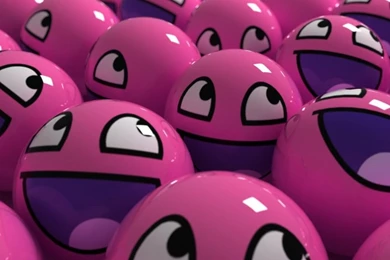 Pink Smiley Faces HD Desktop Wallpapers : High Definition ...