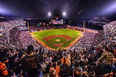 San Francisco Giants Baseball Arena Wonderful Atmosphere Hd ...